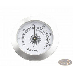Hygrometer chrom Durchmesser 5/3.7cm 
