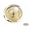 Hygrometer gold Durchmesser 7.5/5,5 cm