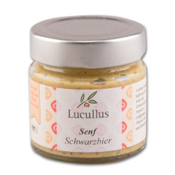 LUCULLUS Schwarzbier Senf 115 ml