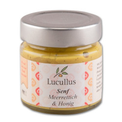 LUCULLUS Meerrettich & Honig Senf 115 ml