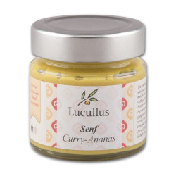 LUCULLUS Curry-Ananas Senf 115 ml
