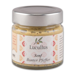 LUCULLUS Bunter Pfeffer Senf 115 ml