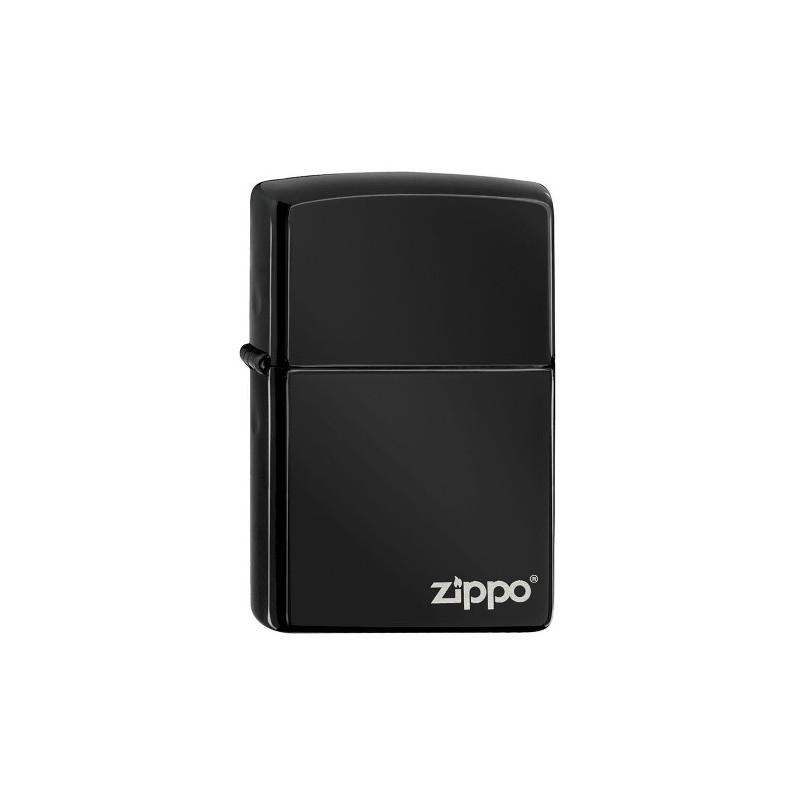 ZIPPO ebony mit Zippo Logo 60001246
