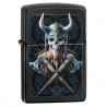 ZIPPO ebony Anne Stokes Skull Warrior 60005094