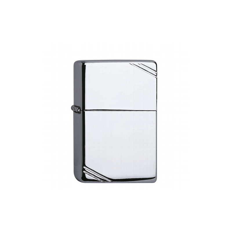 ZIPPO chrom poliert Vintage Streifen 60000809