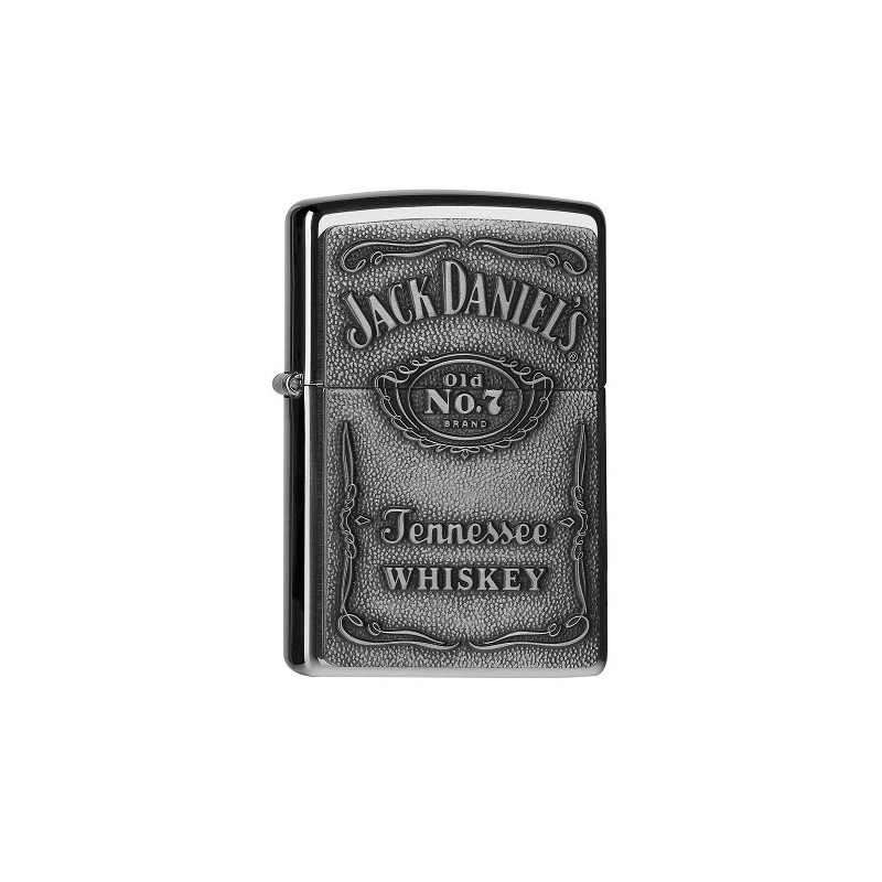 ZIPPO chrom poliert Jack Daniels No 7 Emblem 60001209