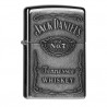 ZIPPO chrom poliert Jack Daniels No 7 Emblem 60001209