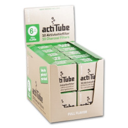 ActiTube Extra Slim 6 mm Aktivkohlefilter 20 x 10 Stück