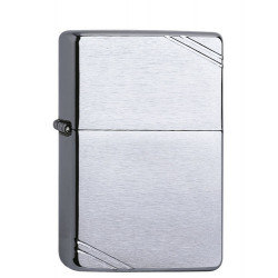 ZIPPO chrom gebürstet Vintage Streifen 60001167