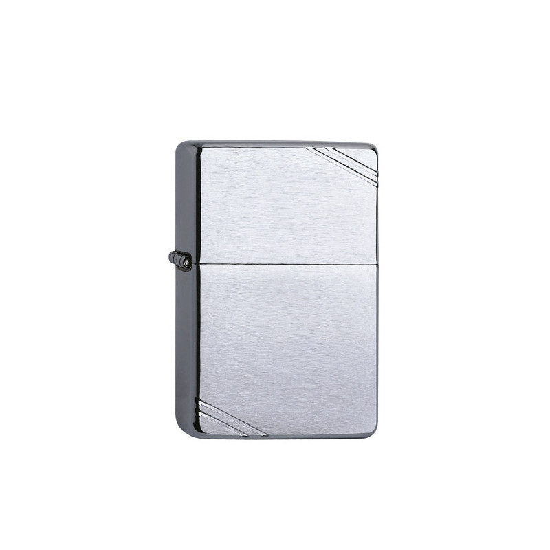 ZIPPO chrom gebürstet Vintage Streifen 60001167