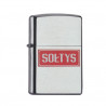 ZIPPO chrom gebürstet Soltys 60001771