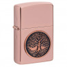 ZIPPO rose gold Tree of Life 60005877