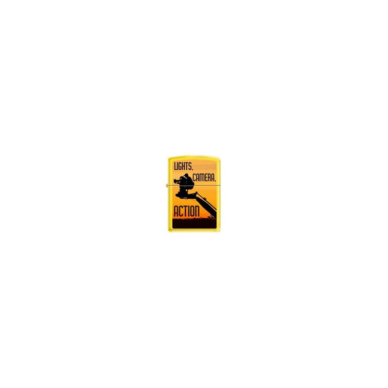 ZIPPO yellow Movies 60003421