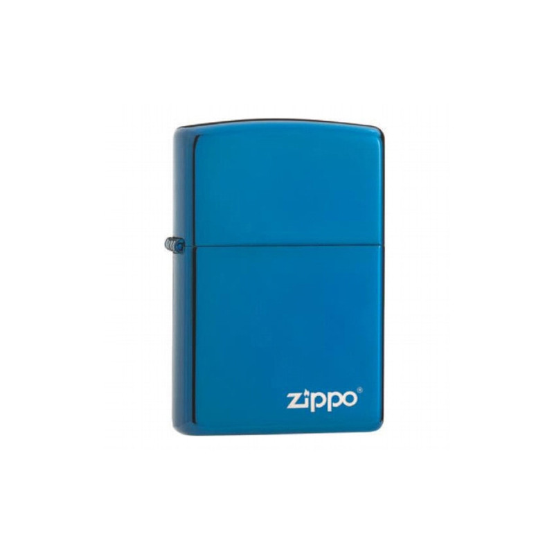 ZIPPO high polish blue Zippo Logo 60001579