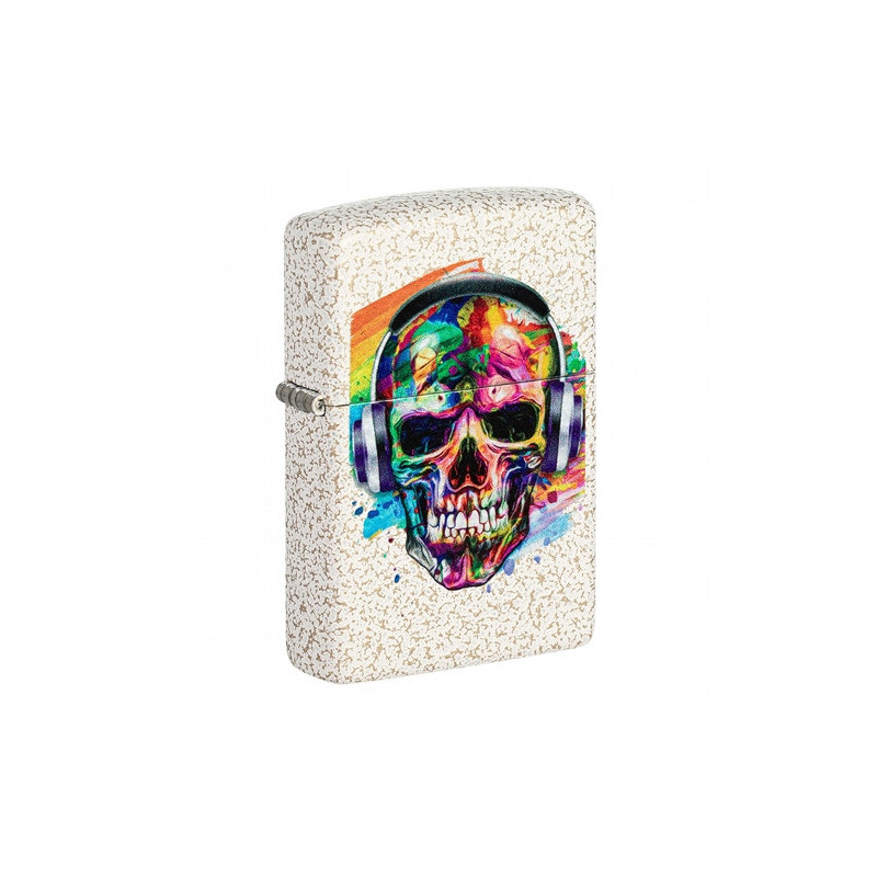 ZIPPO mercury glass Skull Headphones 60006144