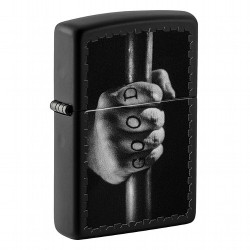 ZIPPO schwarz matt Good Evil Design 60006145