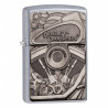 ZIPPO chrom gebürstet 207 HD Harley Davidson 60002815