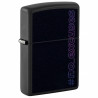 ZIPPO schwarz matt Glow in the Dark no_excuses 60006811