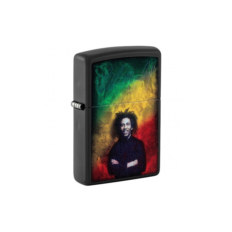 ZIPPO schwarz matt Bob Marley Glow in the Dark 60006769