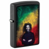 ZIPPO schwarz matt Bob Marley Glow in the Dark 60006769