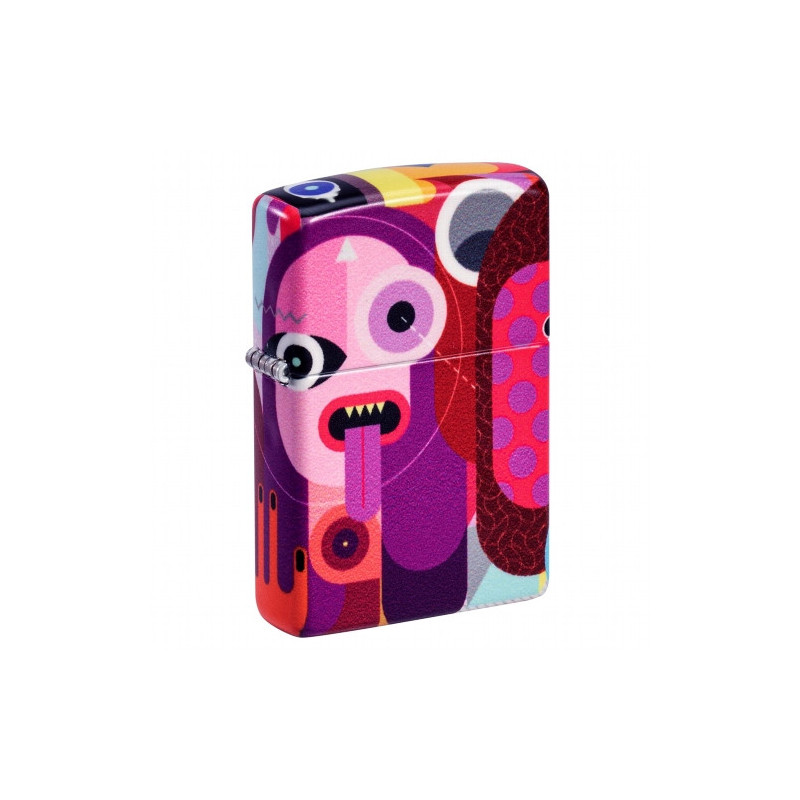 ZIPPO color 540° Abstract People 60006873