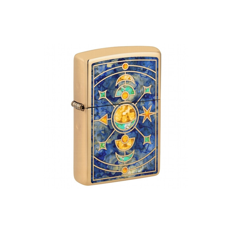 ZIPPO messing poliert Star Constellation 60006808