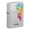 ZIPPO weiss matt Sports Icons Design 60007156