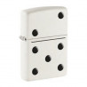 ZIPPO weiss matt Dominos Design 60007164