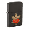 ZIPPO schwarz matt Retro Zippo Emblem 60007170