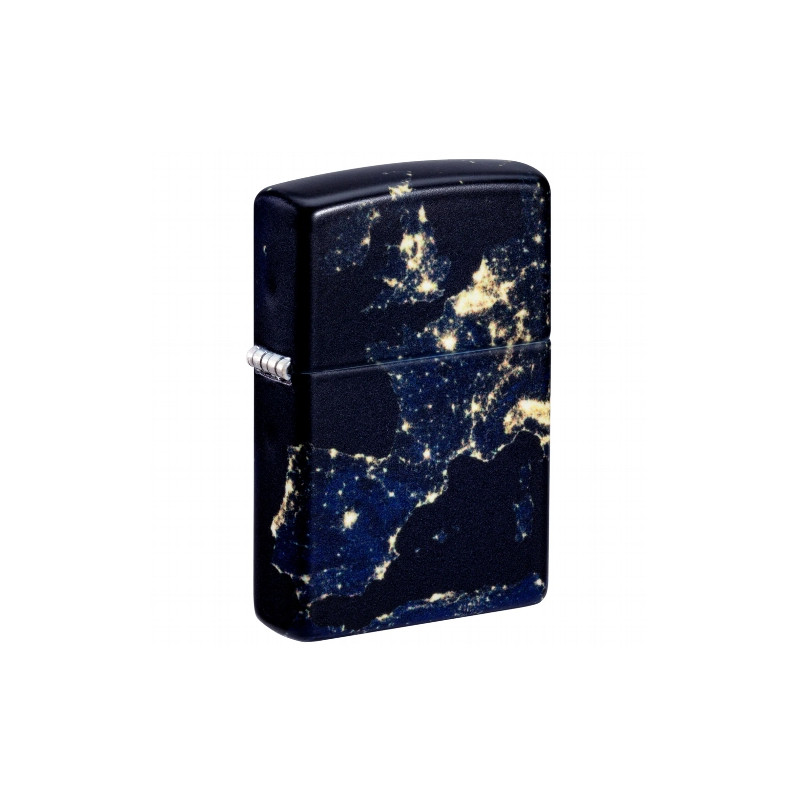 ZIPPO color 540° Night Earth Glow in the Dark Green 60007068