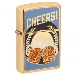 ZIPPO messing gebürstet...