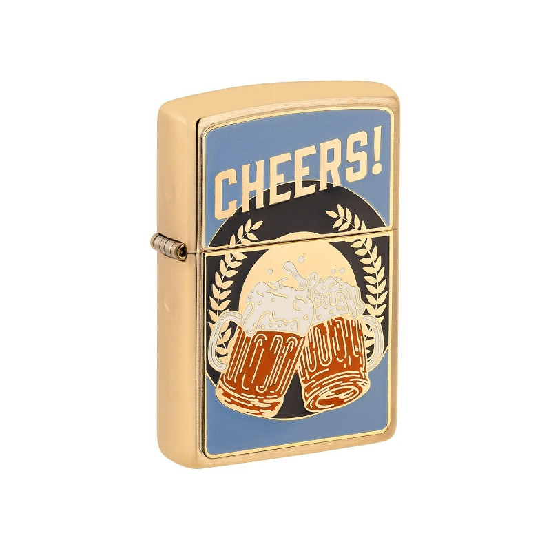 ZIPPO messing gebürstet Foodie Beer 2008115