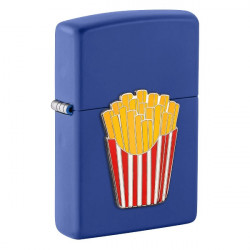 ZIPPO royal blue matt...