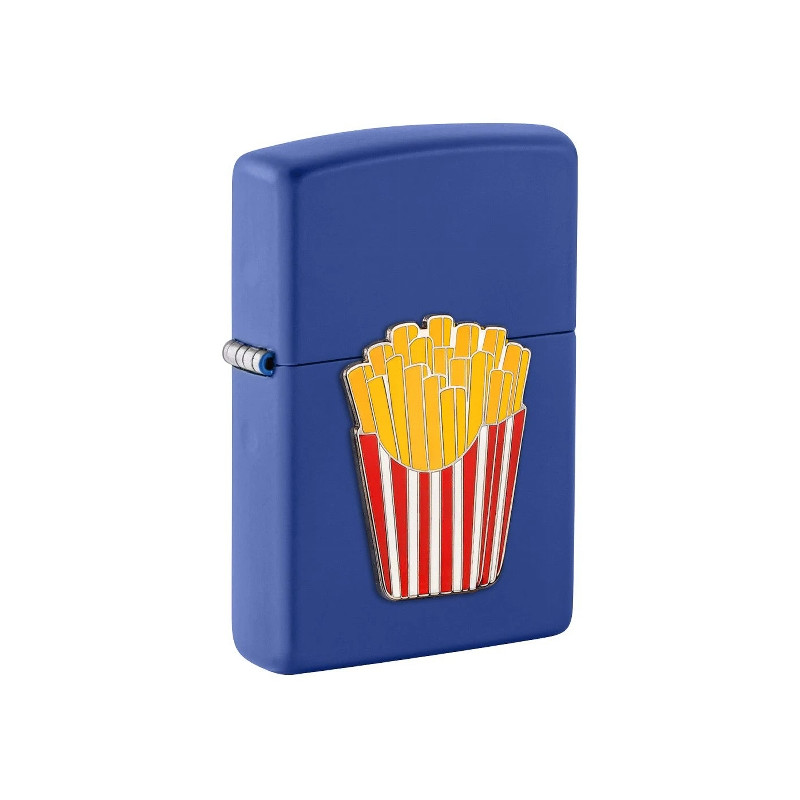 ZIPPO royal blue matt Foodie Fries 2008116