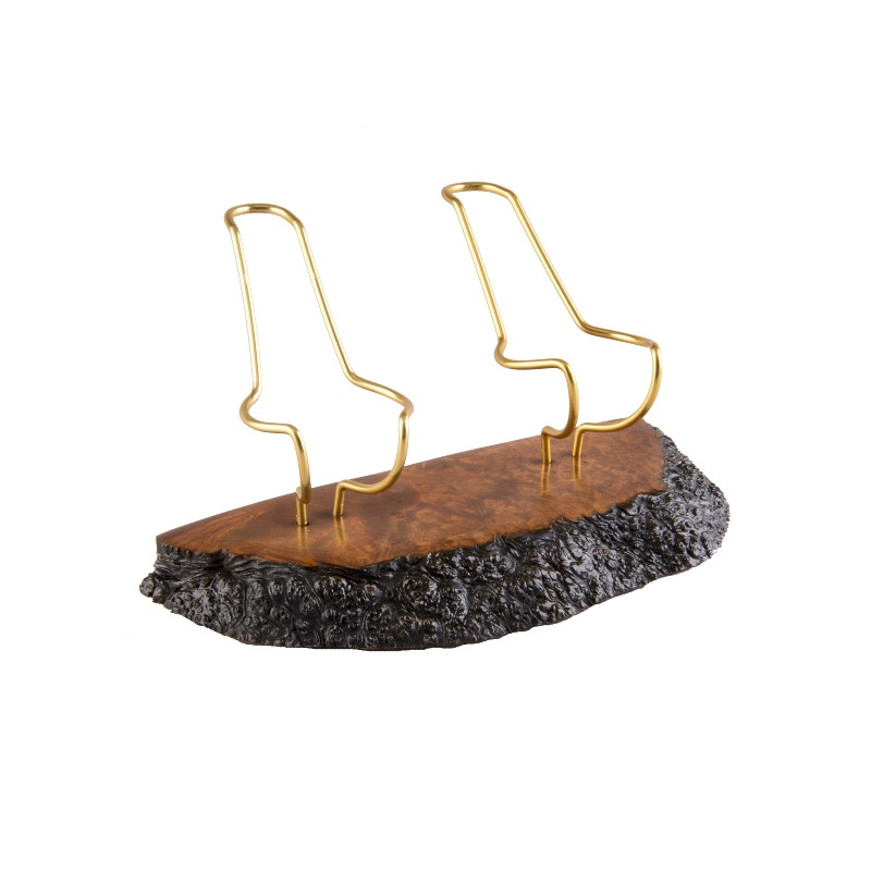 Pfeifenständer 2er Bruyere Plateaux oval