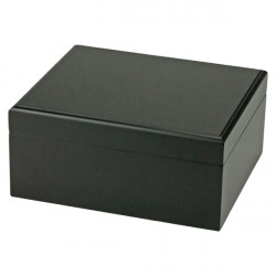 Humidor Set schwarz matt...