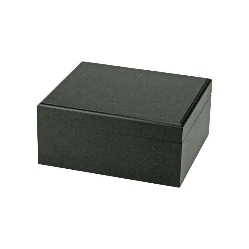 Humidor Set schwarz matt für ca. 40 Cigarren mit Zubehör