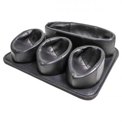 Pfeifenpantoffel 3er Leder...