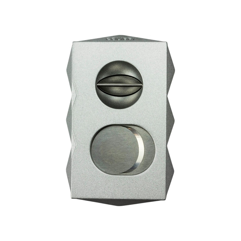 Cigarrenabschneider COLIBRI Quasar silber SV-Cut 24 mm Durchmesser