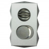 Cigarrenabschneider COLIBRI Quasar silber SV-Cut 24 mm Durchmesser
